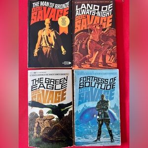Doc Savage Books. 4 for $25 OR all 28 for $150
